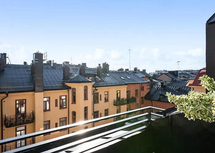 Luxury Top Floor Apartment Trendy Sodermalm