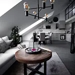 Chic Industrial Loft In Stockholm