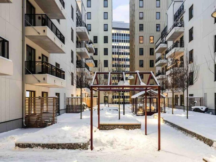 Modern Elegance I Hagastaden Appartement Stockholm