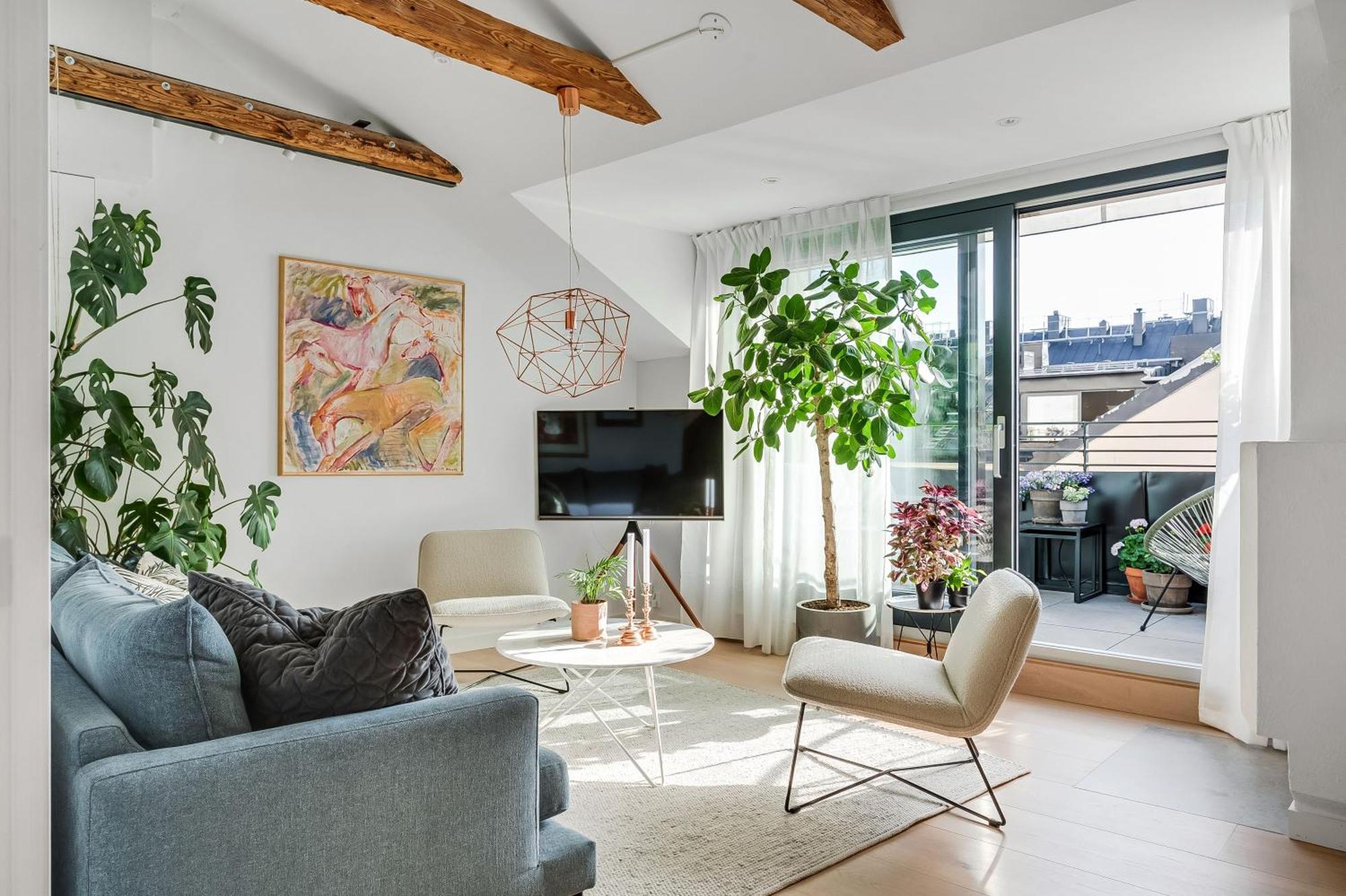 Apartment Luxury Top Floor Trendy Sodermalm Stockholm