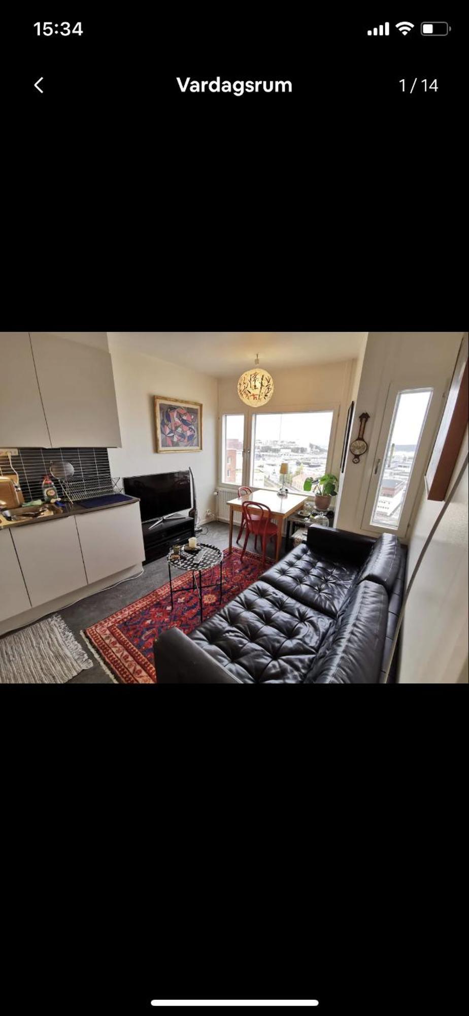 Rum i privatbostad In Central Apartement With Sea View