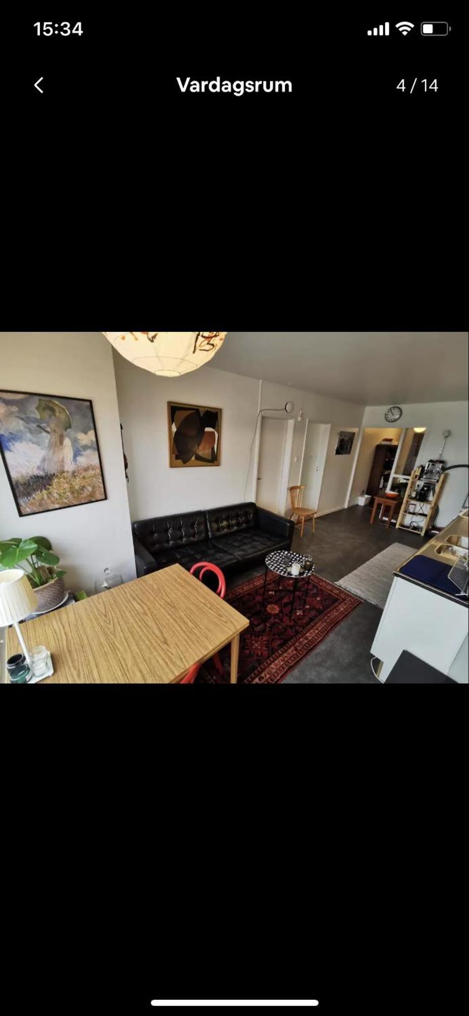 Rum i privatbostad In Central Apartement With Sea View