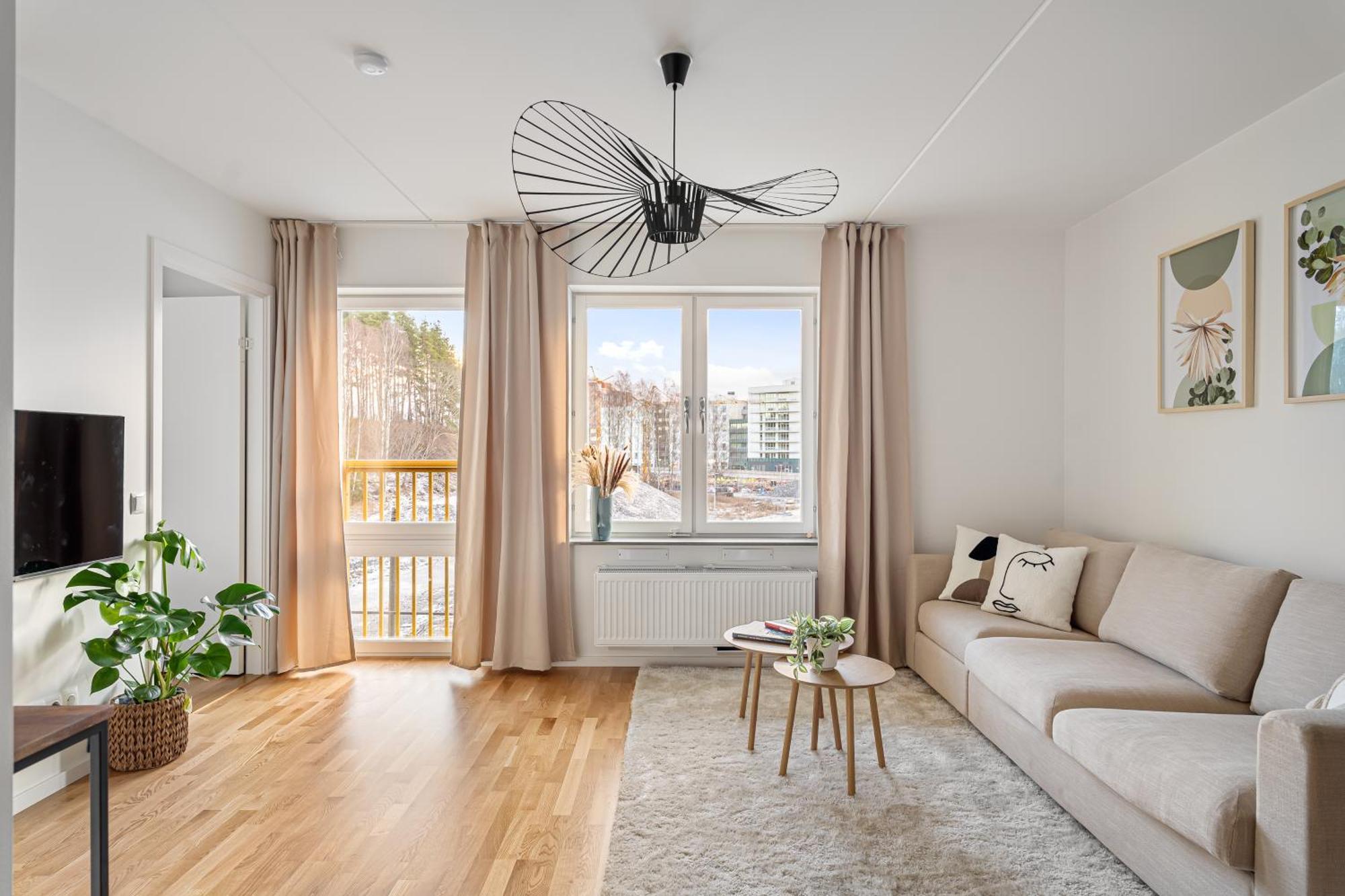 La Nordic Chic With Free Parking Appartement