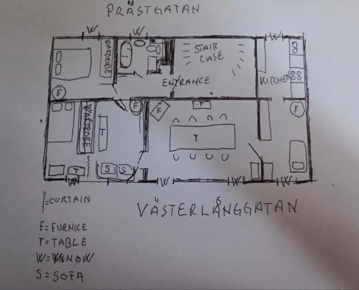 3 Bedroom In The Old Town With Bathtub! Lägenhet *