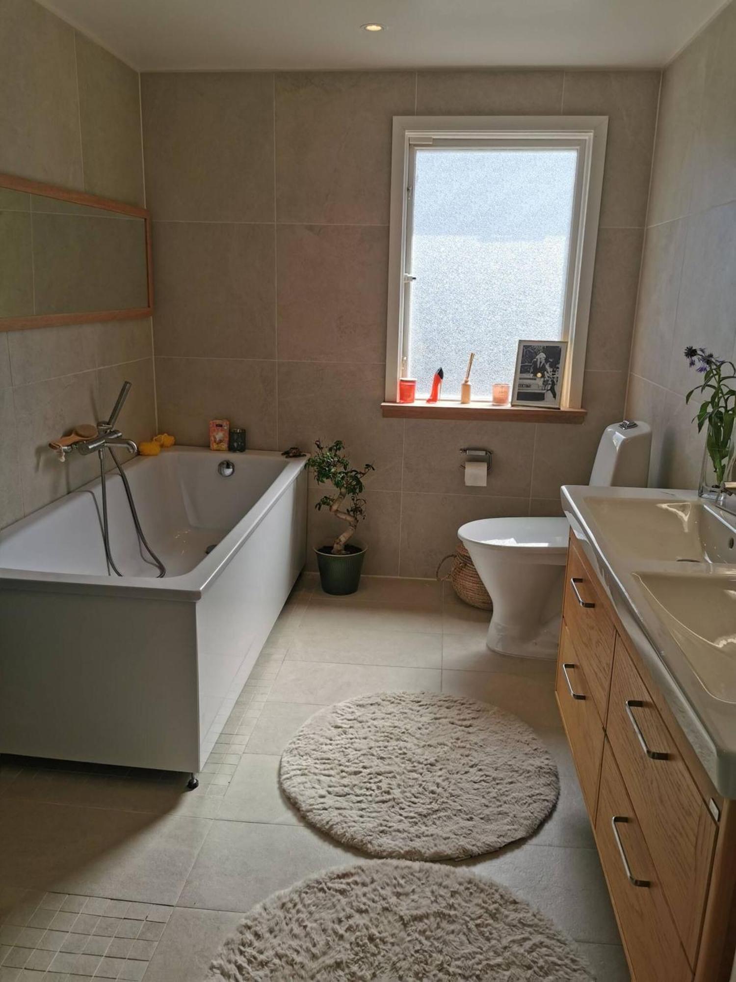 With Sunny Terrace, Smaller Pool Jumping-pad Villa Stockholm