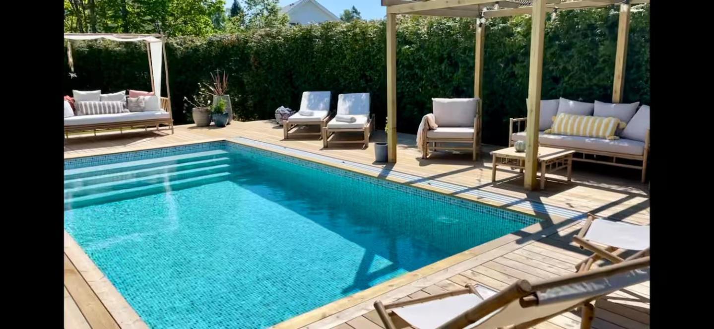 Luxury Family Retreat With Pool Villa Stockholm