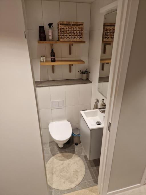 Modern With Bathroom, No Kitchen And Your Own Entrance Lägenhet *