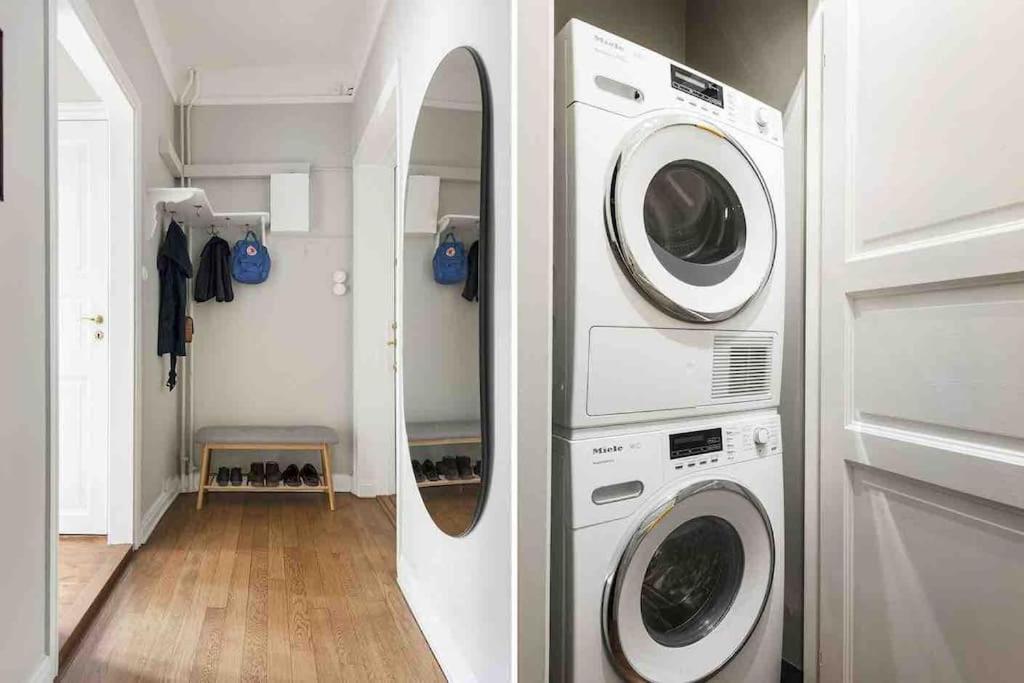 Nyrenoverad Trea I Vasastan Apartment