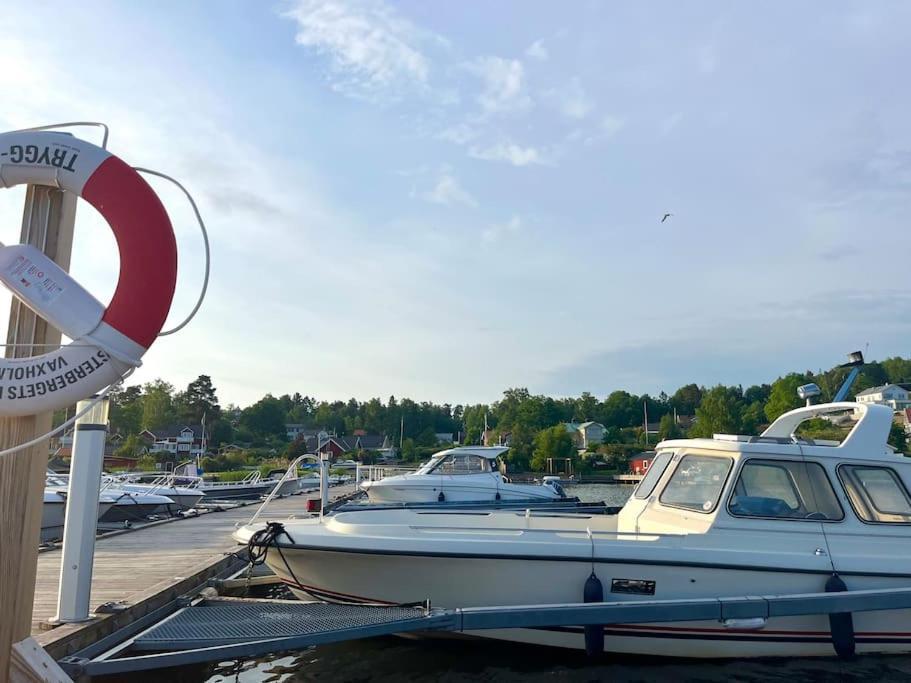 Vakantiehuis Mysigt Sommarhus Med Havsutsikt Och Bastu
